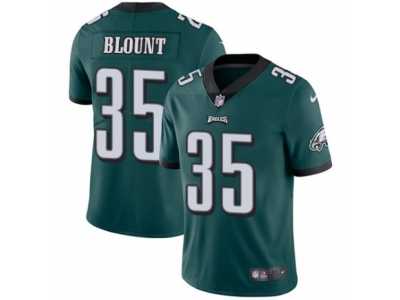 Men's Nike Philadelphia Eagles #35 LeGarrette Blount Midnight Green Team Color Vapor Untouchable Limited Player NFL Jersey
