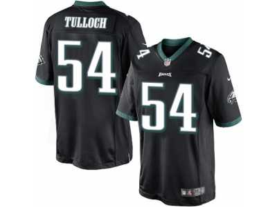 Men's Nike Philadelphia Eagles #54 Stephen Tulloch Limited Black Alternate NFL Jersey