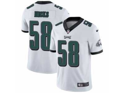 Men's Nike Philadelphia Eagles #58 Jordan Hicks Vapor Untouchable Limited White NFL Jersey