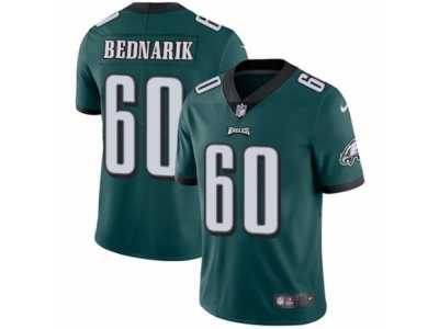 Men's Nike Philadelphia Eagles #60 Chuck Bednarik Vapor Untouchable Limited Midnight Green Team Color NFL Jersey