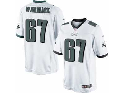 Men's Nike Philadelphia Eagles #67 Chance Warmack Limited White NFL Jersey