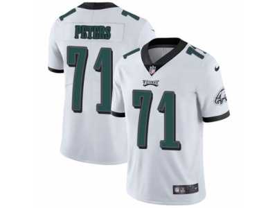 Men\'s Nike Philadelphia Eagles #71 Jason Peters Vapor Untouchable Limited White NFL Jersey