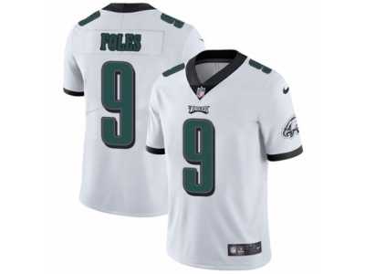 Men's Nike Philadelphia Eagles #9 Nick Foles Vapor Untouchable Limited White NFL Jersey
