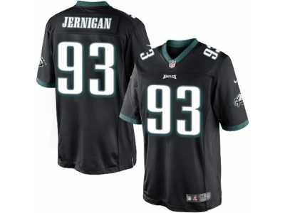Men's Nike Philadelphia Eagles #93 Timmy Jernigan Limited Black Alternate NFL Jersey