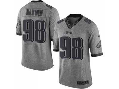 Nike Philadelphia Eagles #98 Connor Barwin Gray Men's Stitched NFL Limited Gridiron Gray Jersey