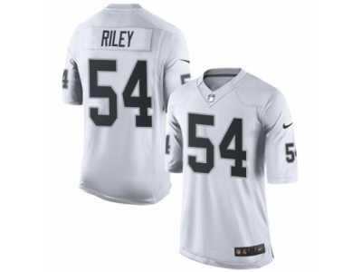 Men\'s Nike Oakland Raiders #54 Perry Riley Limited White NFL Jersey