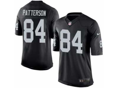 Men's Nike Oakland Raiders #84 Cordarrelle Patterson Limited Black Team Color NFL Jersey