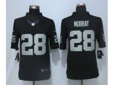 Nike Okaland Raiders #28 Latavius Murray Black Jerseys(Limited)