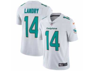 Men's Nike Miami Dolphins #14 Jarvis Landry Vapor Untouchable Limited White NFL Jersey
