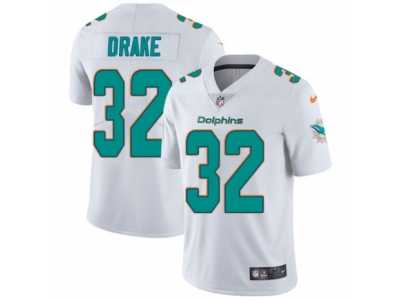 Men's Nike Miami Dolphins #32 Kenyan Drake Vapor Untouchable Limited White NFL Jersey