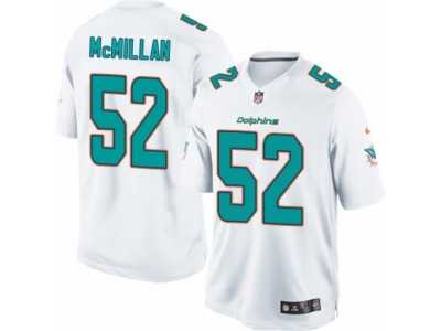 Men's Nike Miami Dolphins #52 Raekwon McMillan Limited White NFL Jersey