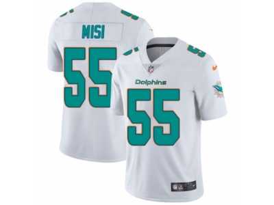 Men's Nike Miami Dolphins #55 Koa Misi Vapor Untouchable Limited White NFL Jersey