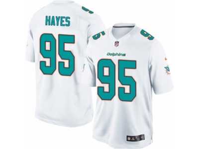 Men's Nike Miami Dolphins #95 William Hayes Limited White NFL Jersey