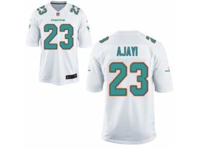Nike Miami Dolphins #23 Jay Ajayi White Men's Stitched NFL New Limited Jersey