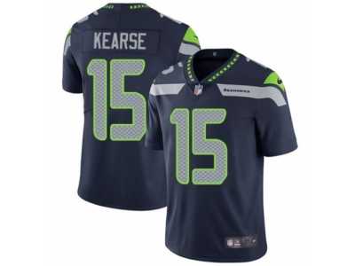 Men's Nike Seattle Seahawks #15 Jermaine Kearse Vapor Untouchable Limited Steel Blue Team Color NFL Jersey