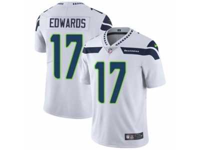 Men's Nike Seattle Seahawks #17 Braylon Edwards Vapor Untouchable Limited White NFL Jersey
