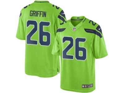 Men's Nike Seattle Seahawks #26 Shaquill Griffin Limited Green Rush NFL Jersey