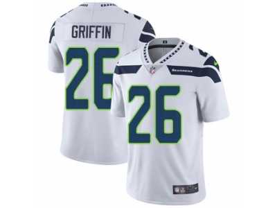 Men's Nike Seattle Seahawks #26 Shaquill Griffin Vapor Untouchable Limited White NFL Jersey