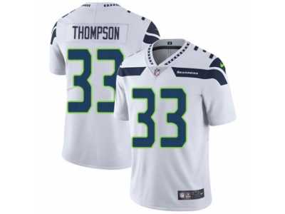 Men's Nike Seattle Seahawks #33 Tedric Thompson Vapor Untouchable Limited White NFL Jersey