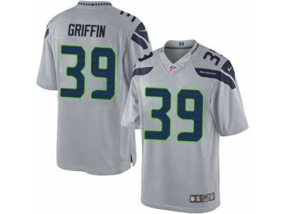 Men's Nike Seattle Seahawks #39 Shaquill Griffin Limited Grey Alternate NFL Jersey