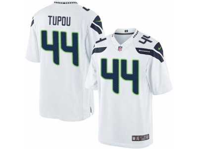 Men's Nike Seattle Seahawks #44 Tani Tupou Limited White NFL Jersey
