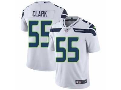 Men's Nike Seattle Seahawks #55 Frank Clark Vapor Untouchable Limited White NFL Jersey