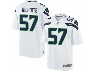 Men's Nike Seattle Seahawks #57 Michael Wilhoite Limited White NFL Jersey