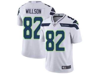 Men's Nike Seattle Seahawks #82 Luke Willson Vapor Untouchable Limited White NFL Jersey