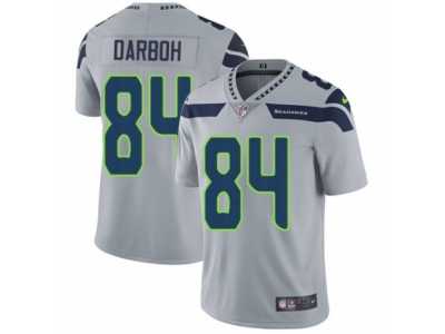 Men's Nike Seattle Seahawks #84 Amara Darboh Vapor Untouchable Limited Grey Alternate NFL Jersey