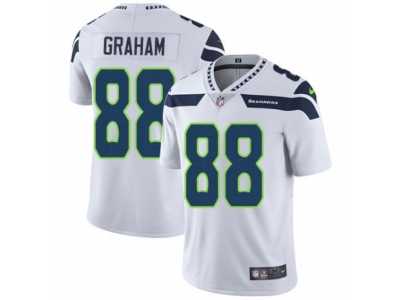 Men's Nike Seattle Seahawks #88 Jimmy Graham Vapor Untouchable Limited White NFL Jersey