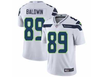 Men's Nike Seattle Seahawks #89 Doug Baldwin Vapor Untouchable Limited White NFL Jersey