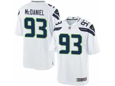 Men's Nike Seattle Seahawks #93 Tony McDaniel Limited White NFL Jersey