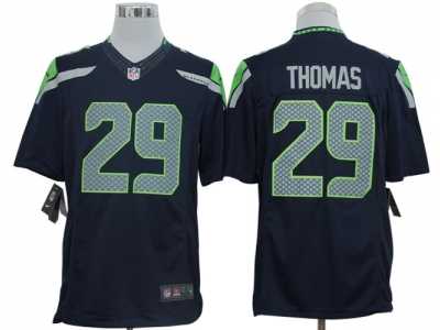 Nike NFL seattle seahawks #29 earl thomas blue Jerseys(Limited)