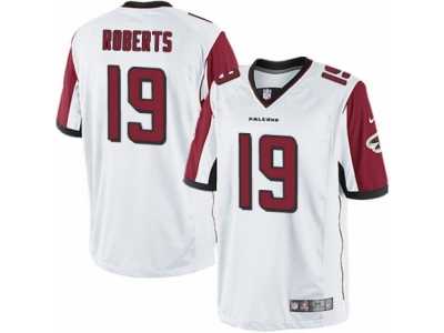 Men's Nike Atlanta Falcons #19 Andre Roberts Limited White NFL Jersey