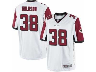 Men's Nike Atlanta Falcons #38 Dashon Goldson Limited White NFL Jersey