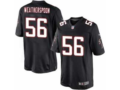 Men's Nike Atlanta Falcons #56 Sean Weatherspoon Limited Black Alternate NFL Jersey
