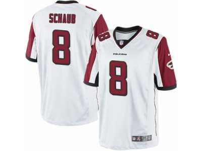 Men's Nike Atlanta Falcons #8 Matt Schaub Limited White NFL Jersey