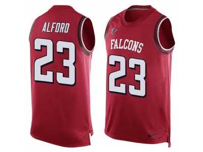 Nike Atlanta Falcons #23 Robert Alford Red Team Color Men's Stitched NFL Limited Tank Top Jersey