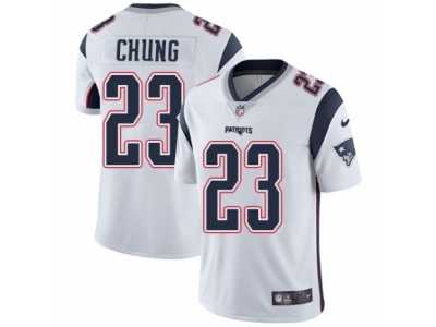 Men\'s Nike New England Patriots #23 Patrick Chung Vapor Untouchable Limited White NFL Jersey