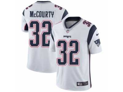 Men's Nike New England Patriots #32 Devin McCourty Vapor Untouchable Limited White NFL Jersey