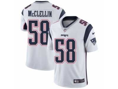 Men's Nike New England Patriots #58 Shea McClellin Vapor Untouchable Limited White NFL Jersey