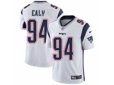 Men's Nike New England Patriots #94 Kony Ealy Vapor Untouchable Limited White NFL Jersey