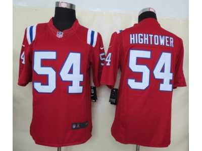 Nike New England Patriots #54 Dont a Hightower red Jerseys[Limited]