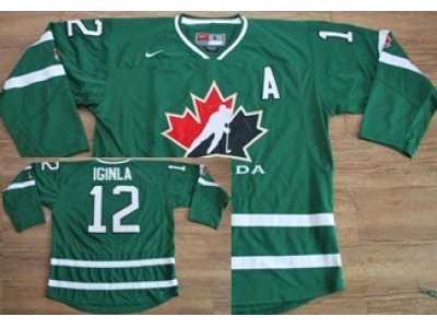 2010 Team Canada #12 Iginla Green