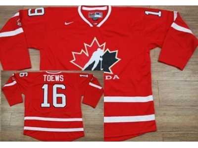 2010 Team Canada #16 Towes Red