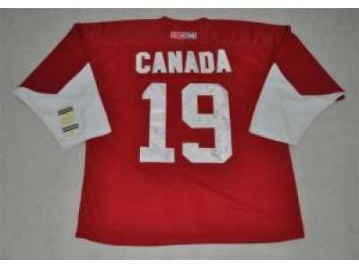 Team Canada jerseys #19 blank red[1972 Vintage]