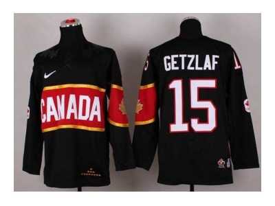 nhl jerseys team canada #15 getzlaf black[2014 winter olympics]