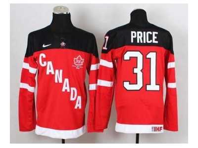 nhl jerseys team canada #31 price red[100 th]