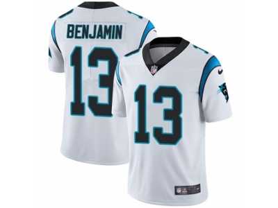 Men's Nike Carolina Panthers #13 Kelvin Benjamin Vapor Untouchable Limited White NFL Jersey