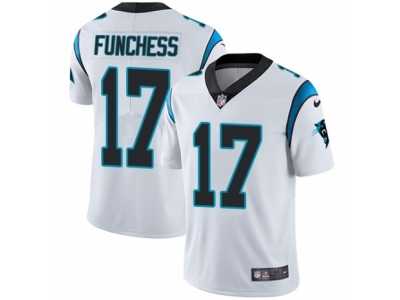 Men's Nike Carolina Panthers #17 Devin Funchess Vapor Untouchable Limited White NFL Jersey